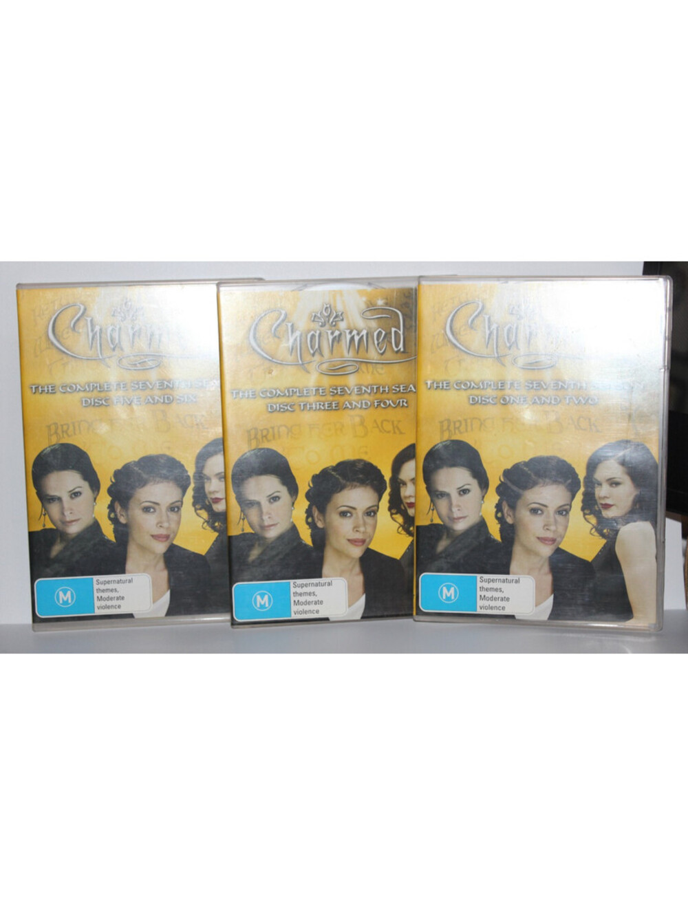 Charmed Complete Seventh Season DVD 6 Discs Region 4 Australia PAL Tested